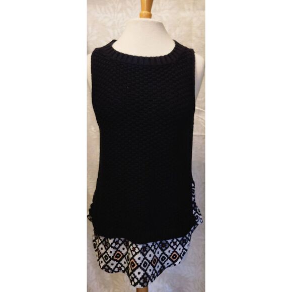 F38  Loft sweater tank with faux top peeking out from underneath - Picture 1 of 9